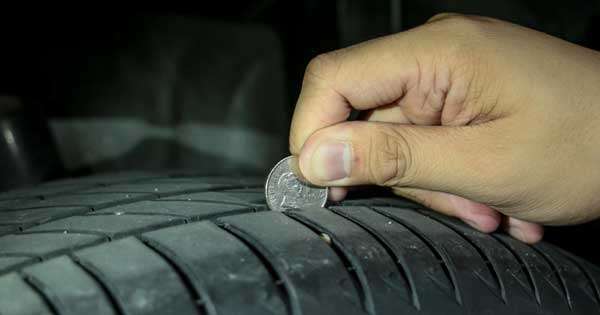 A handy trick for checking your tire s tread depth