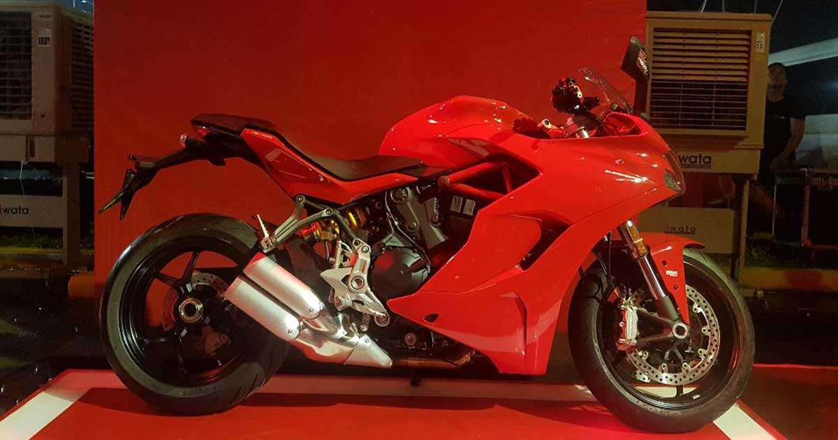 Ducati store supersport price