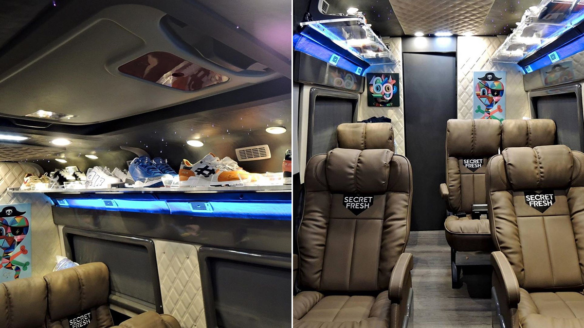 Hyundai h350 sales customized interior