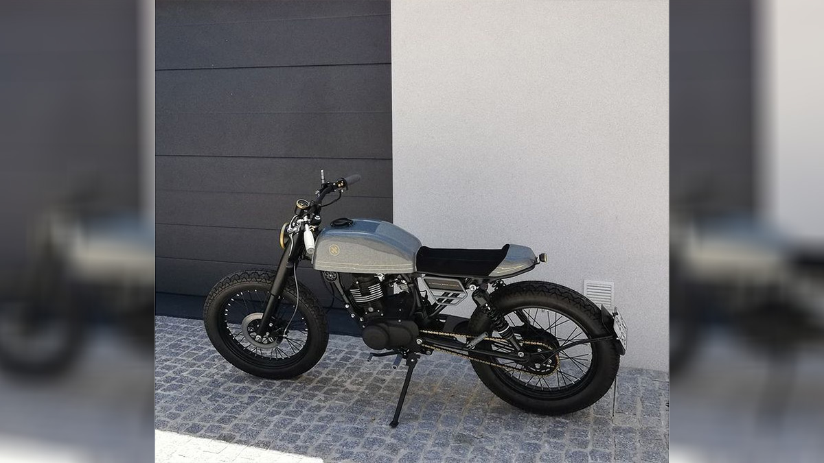 Check out WKND Customs custom Honda CG125 scrambler build