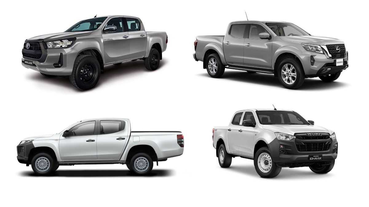 2022 pickup trucks: Hilux, D-Max, Navara, Strada, Ranger