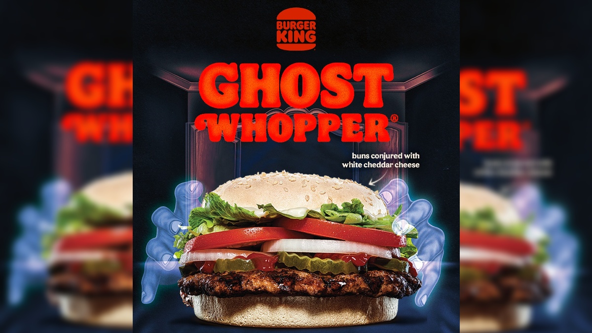 Burger King Ghost Whopper GrabFood 2022 promo