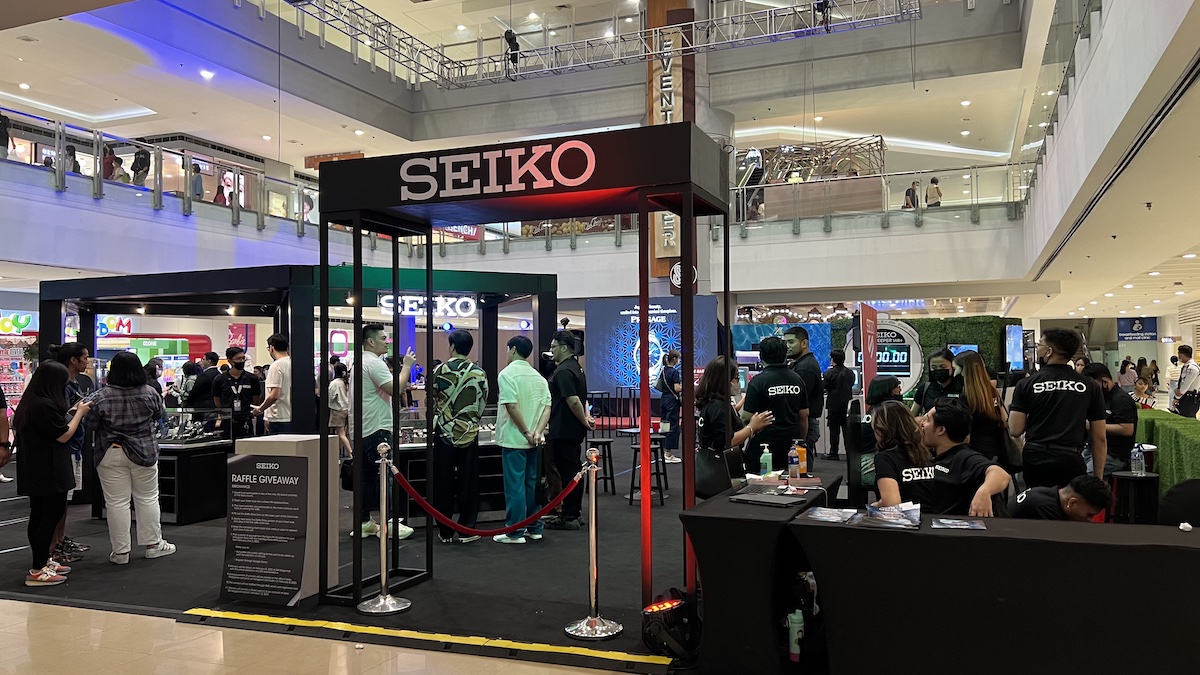 The Seiko Philippines Watch Showcase is happening at SM Megamall