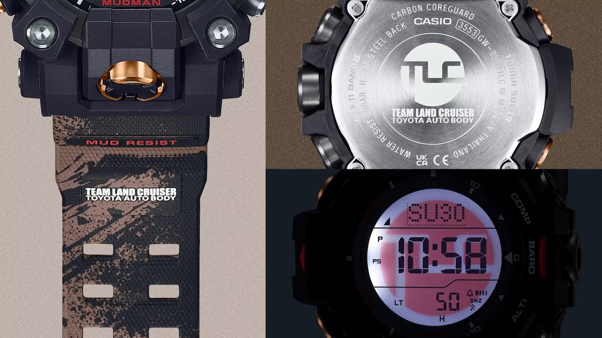 Casio Releases Land Cruiser Inspired G Shock Mudman