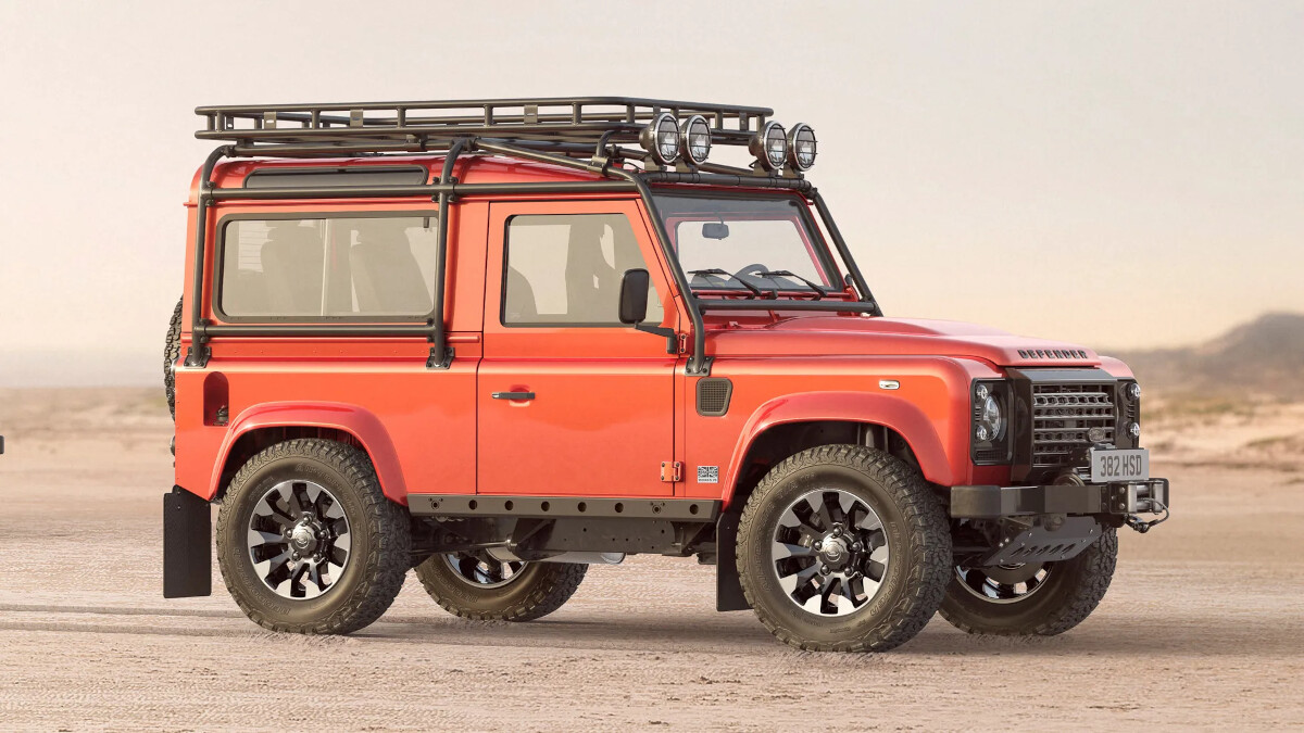 Land Rover Unveils New Old Classic Defender V