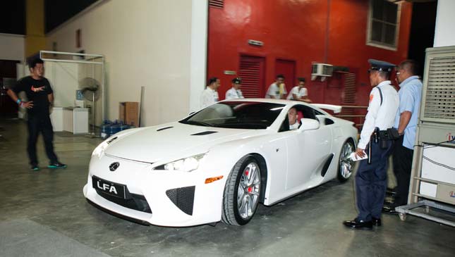 Taking care of the Lexus LFA