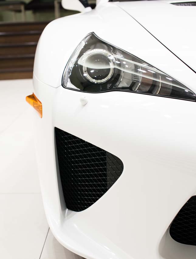 Taking care of the Lexus LFA