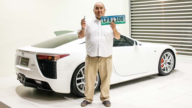 Taking care of the Lexus LFA