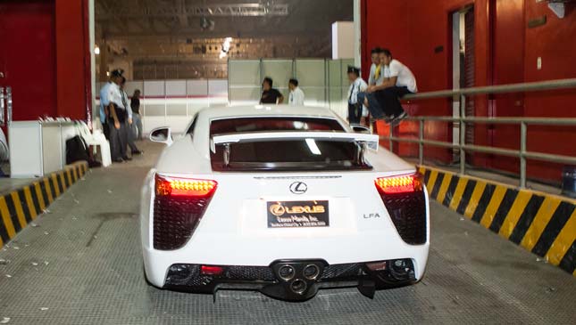 Taking care of the Lexus LFA