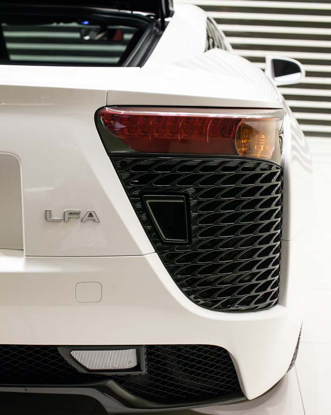 Taking care of the Lexus LFA