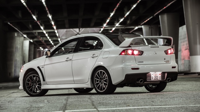 One of the last Mitsubishi Lancer Evolution units up for grabs