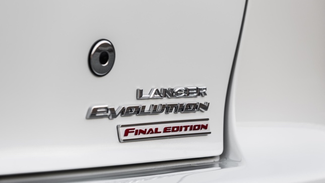 One of the last Mitsubishi Lancer Evolution units up for grabs