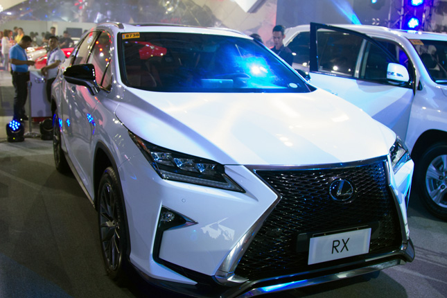 Lexus cars at PIMS 2016