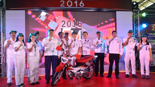 Honda Philippines celebrates five million motorbikes manufactured