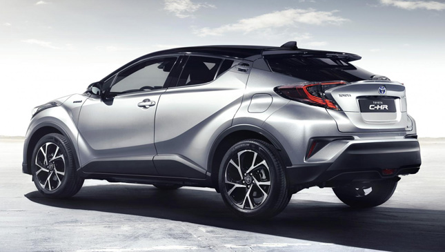 Toyota C-HR production car
