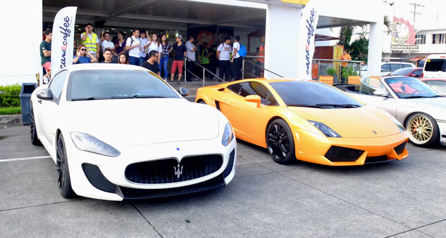 Shell PH mixes coffee with some kick-ass supercars