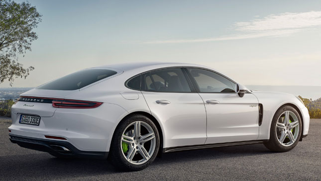 Porsche unveils Panamera 4 E-Hybrid, 911 GT3 Cup