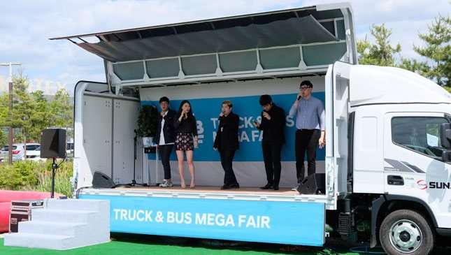 Hyundai buses and trucks