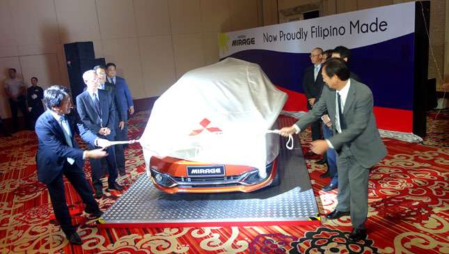 Mitsubishi Mirage made in the Philippines