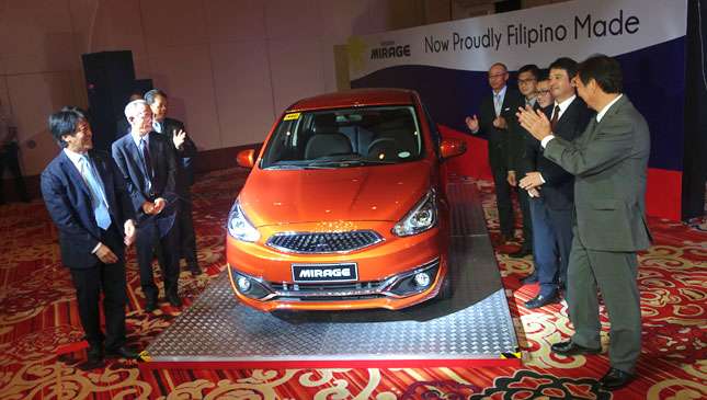 Mitsubishi Mirage made in the Philippines