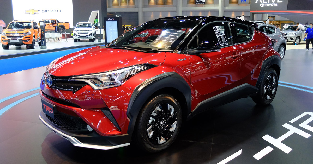 The Toyota C-HR looks incredibly badass in TRD form