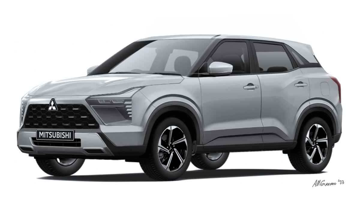 production version of the Mitsubishi XFC Concept