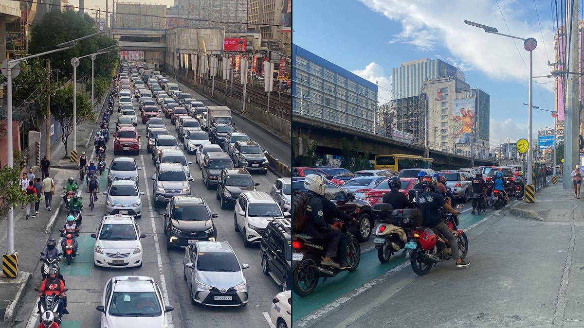 EDSA bike lane violators to be slapped P1 000 penalty