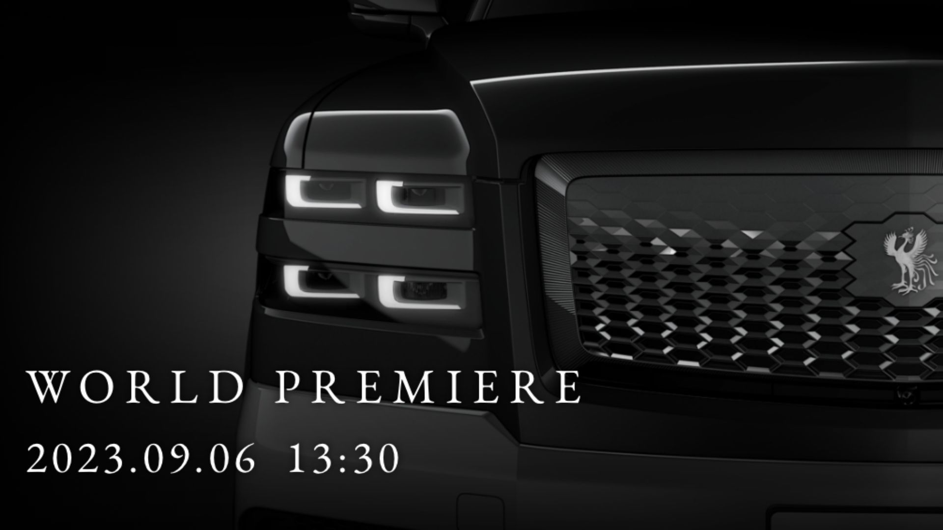 The second Toyota Century SUV teaser