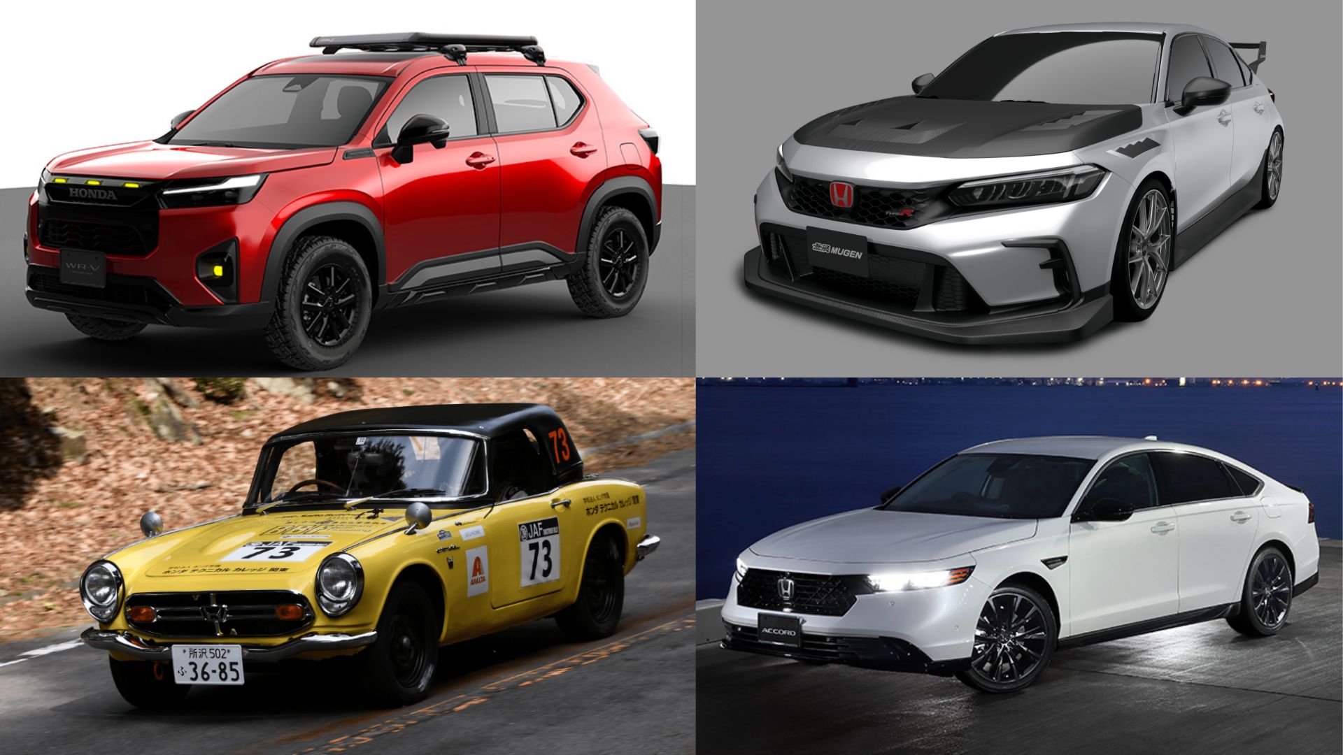 Check out the Honda lineup for the 2024 Tokyo Auto Salon