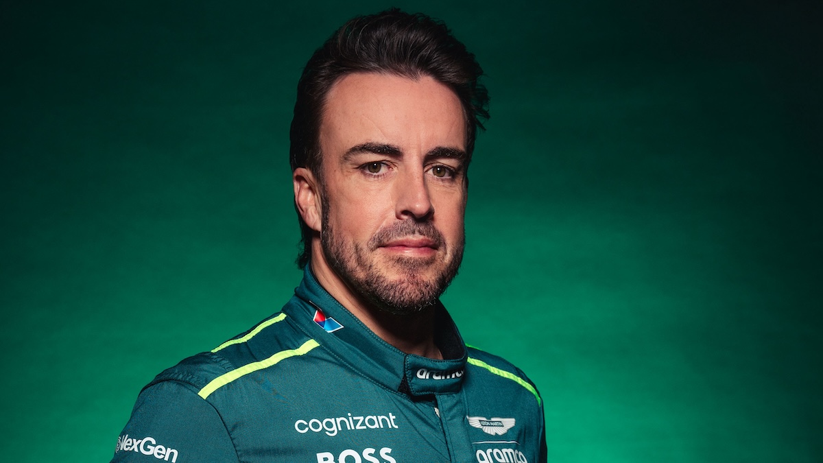 Image of Aston Martin Formula 1 driver Fernando Alonso