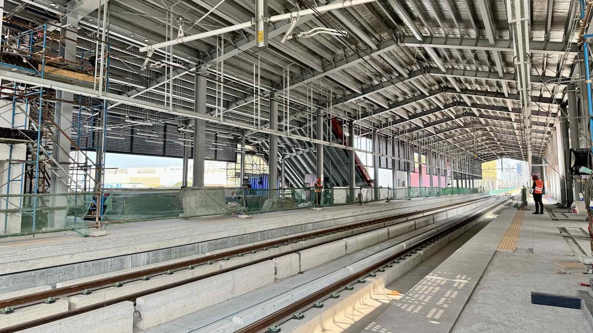 LRT-1 Cavite Extension Phase 1 Reaches 97% Completion Status