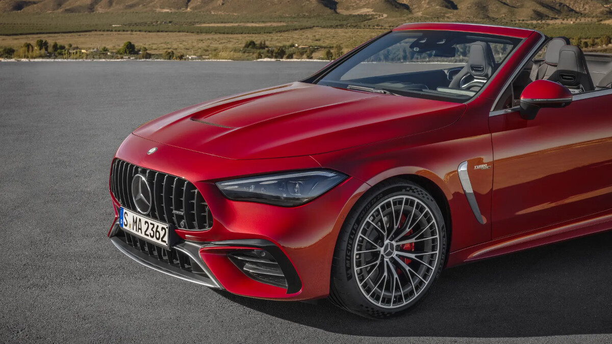 The Mercedes-AMG CLE53 Cabriolet packs 443hp