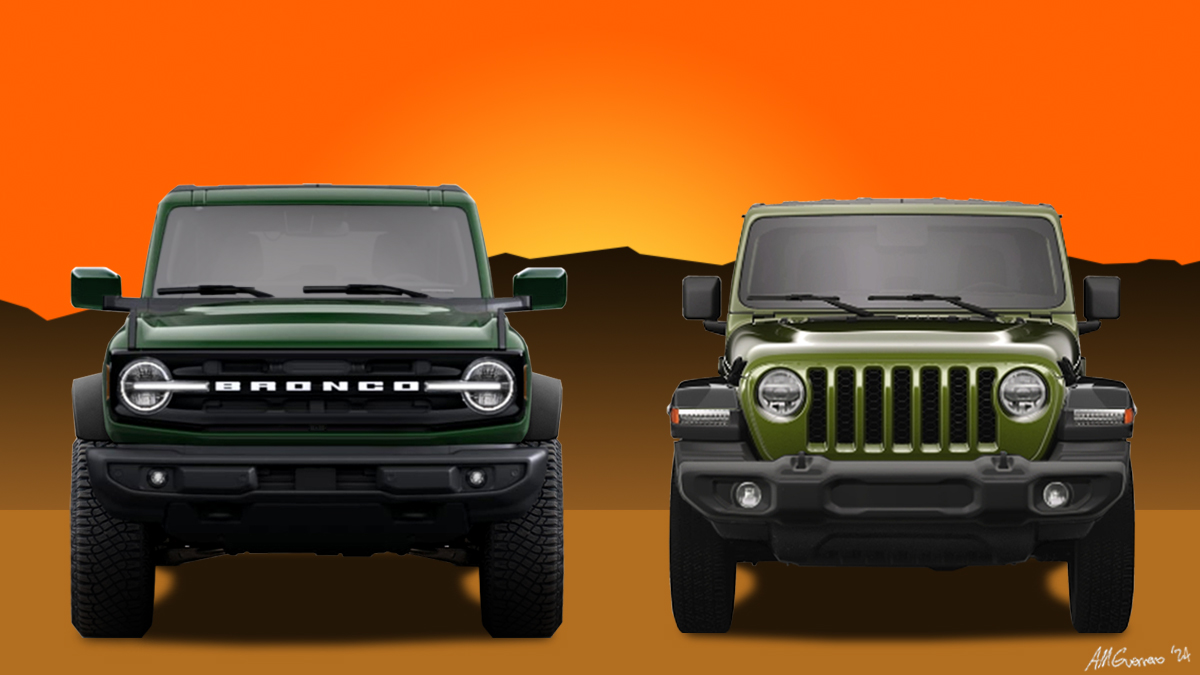 Ford Bronco 2024 Vs Jeep Wrangler 2024 Specs Comparo Prices 9764