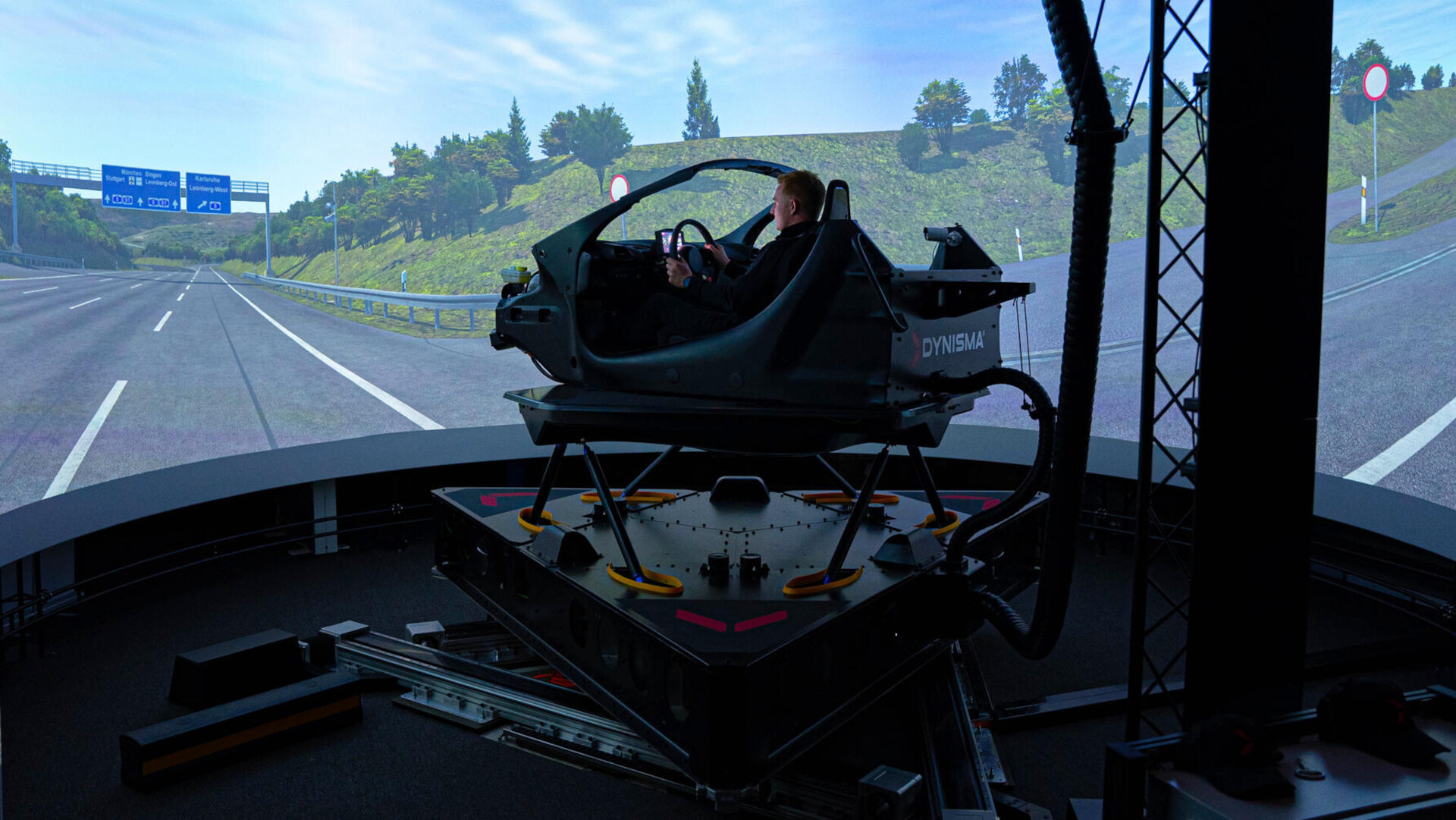 photo of the dynisma dmg, the world’s most realistic and expensive racing simulator
