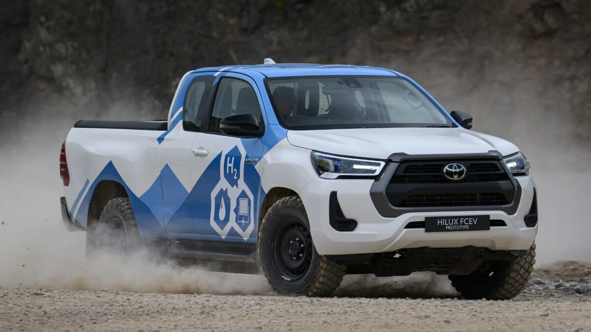 Toyota's Hydrogen-Powered Hilux Prototype: A Glimpse Into the Future