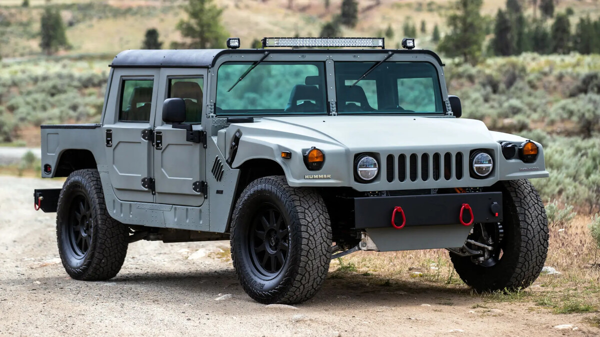 NAEV’s electric Hummer H1 can do 0-100 in 2.5sec