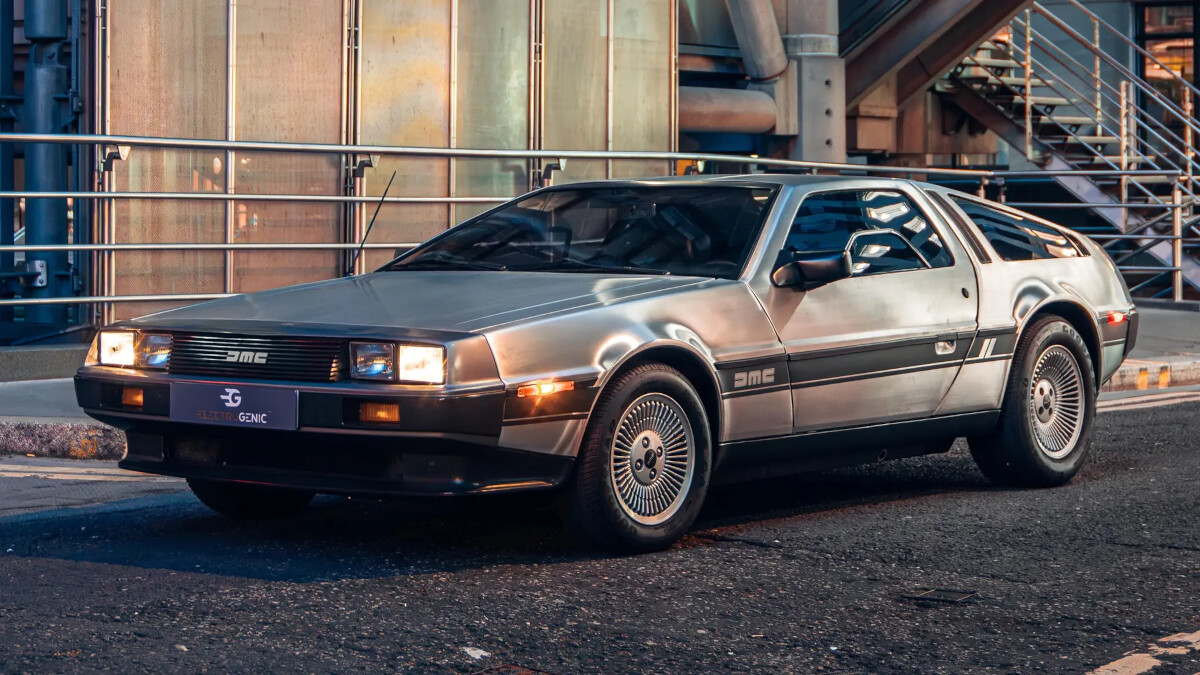 DeLorean DMC-12 gets full 215hp electric conversion