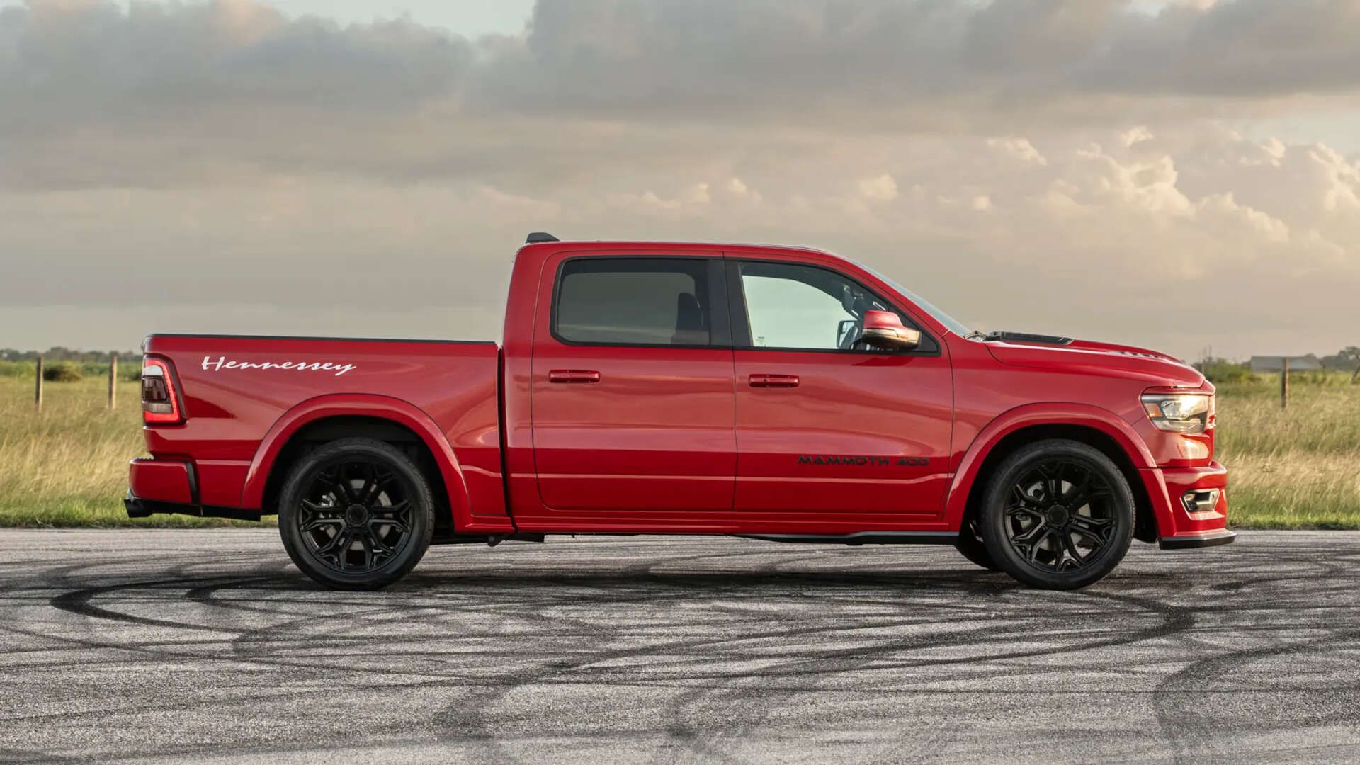 The Hennessey Mammoth 400 is a Ram 1500-based sport truck