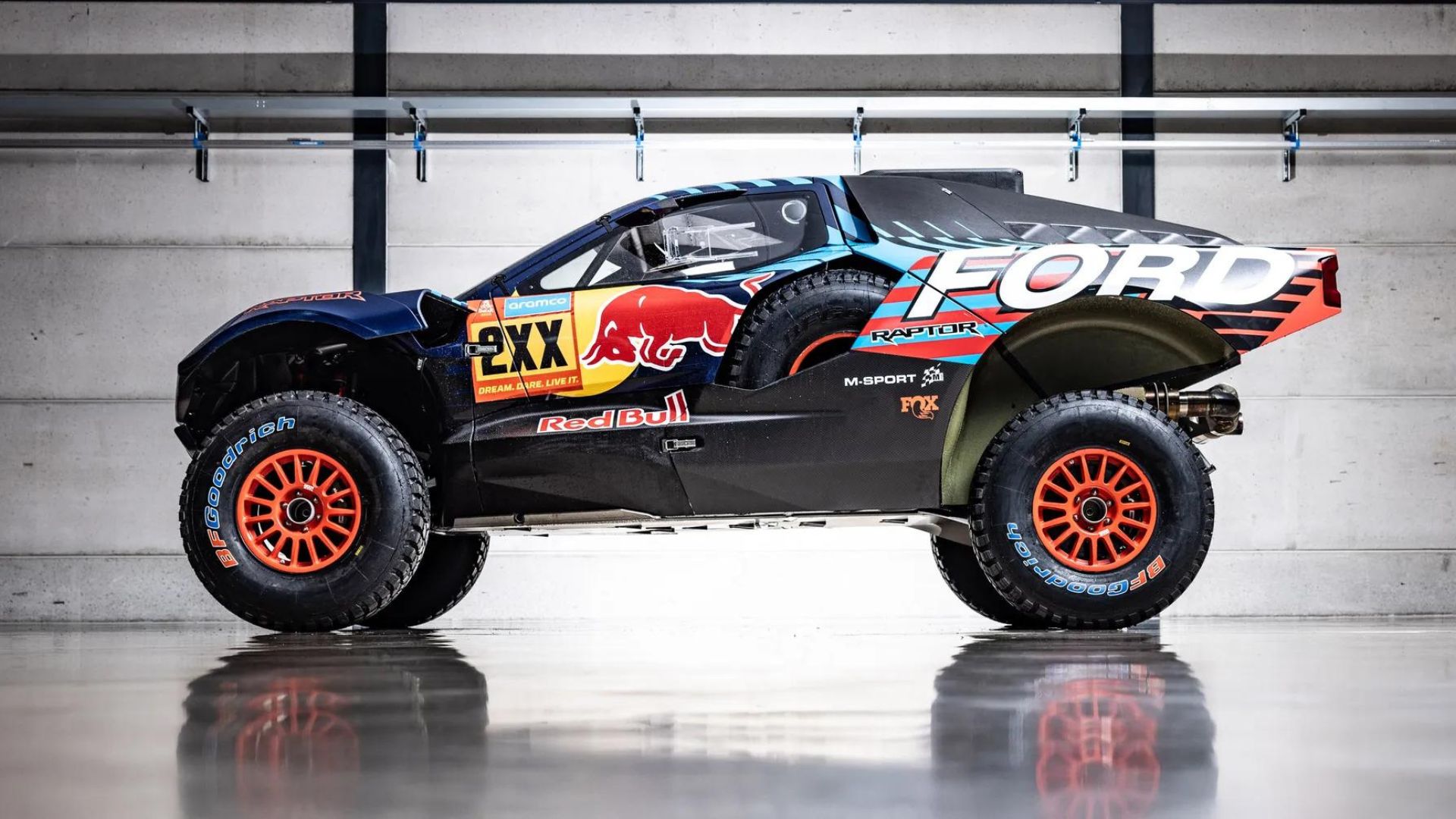 This ‘Ford Ranger’ will compete at the next Dakar Rally