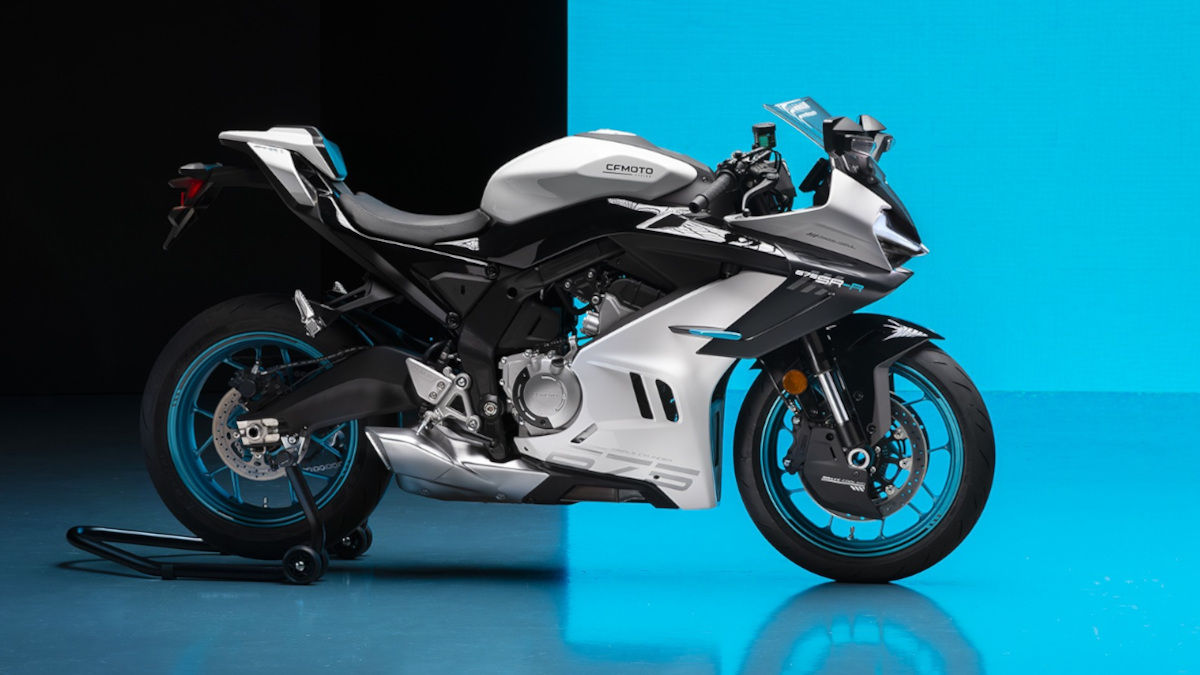 CFMoto 675SR-R previewed at the 2024 CFMoto Day