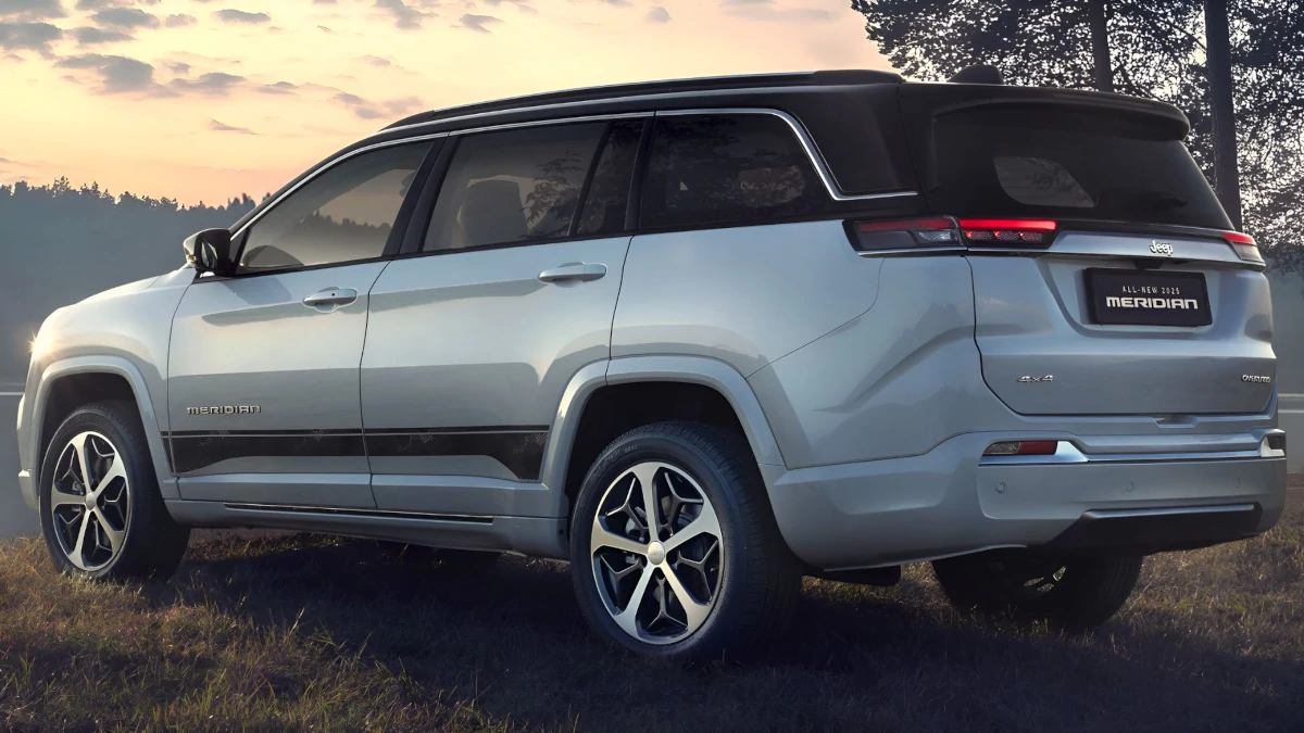 The Jeep Meridian has been facelifted for 2025