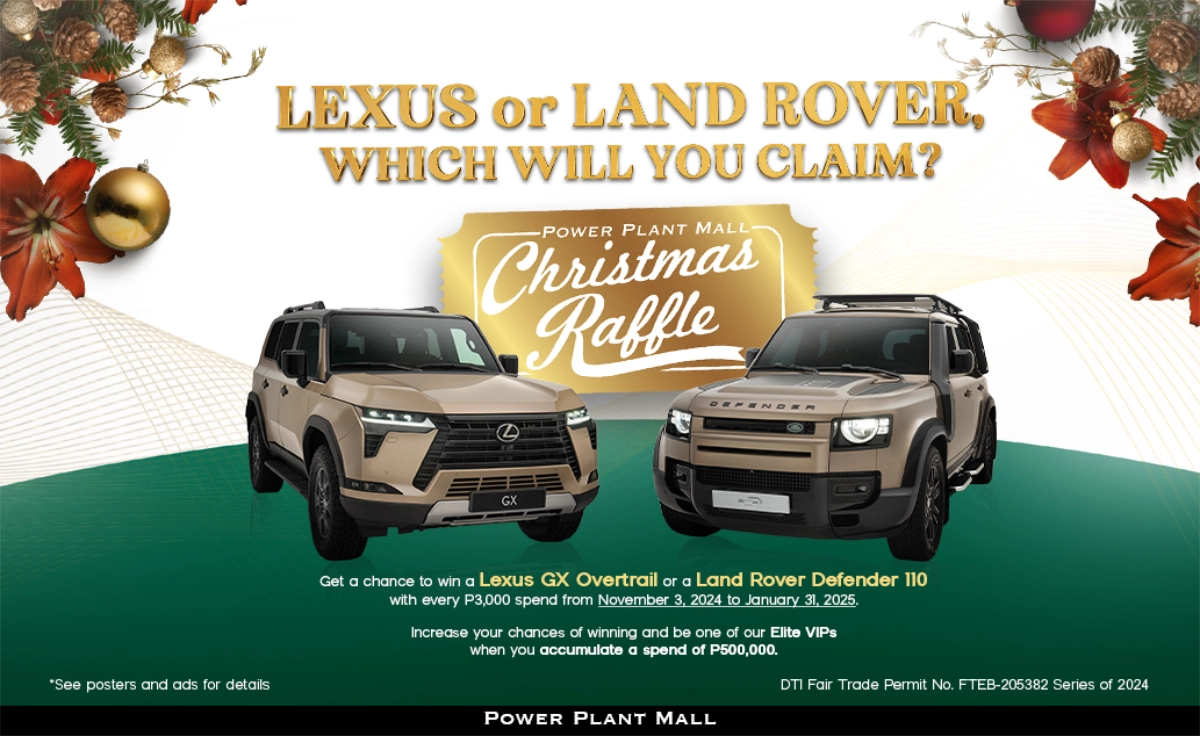 Rockwell Christmas car raffle prizes are a Lexus GX and Land Rover