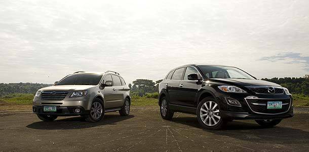 Top Gear Philippines Car Comparo: Subaru Tribeca vs Mazda CX-9