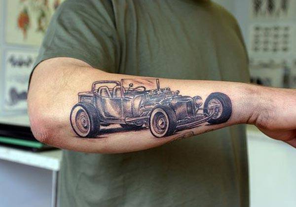 Car-crazy tattoo #3