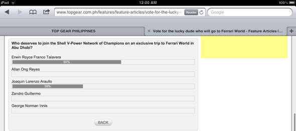 Shell V-Power Ferrari Promo