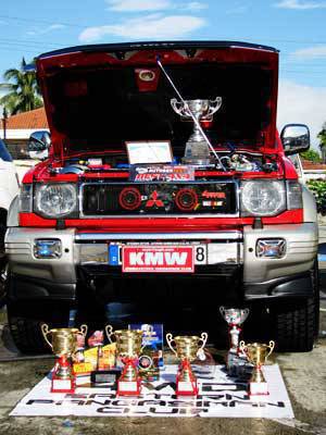 1997 Mitsubishi Pajero at the Face Off Car Show