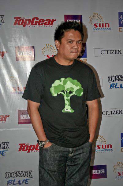 Top Gear Philippines anniversary party 2009 Jaykee Evangelista