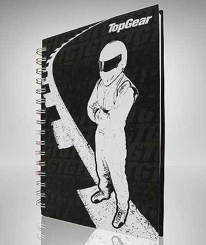 Top Gear The Stig Notebook