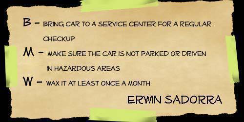 Top Gear Philippines BMW F1 Cap Promo Erwin Sadorra