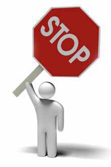 Stop Sign (photo from SXC.hu)